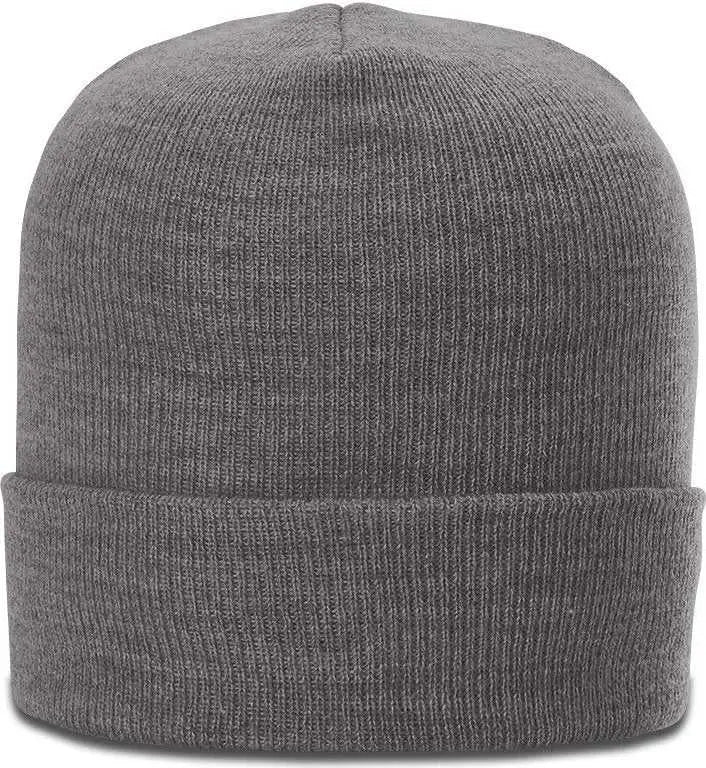 Richardson 139RE Recycled Cuffed Beanies - Charcoal - Dark Gray / OSFM