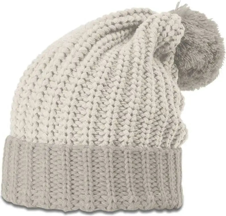 Richardson 143R Chunk Twist Knit Beanies with Cuff - Dark Sand - Sand / OSFM