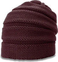 Richardson 145 Scrunch Beanie - Burgundy - Maroon / OSFM