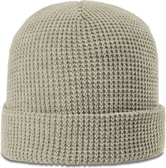 Richardson 146 Waffle Knit Beanie with Cuff - Birch - Birch / OSFM