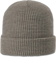 Richardson 146 Waffle Knit Beanie with Cuff - Dark Sand - Sand / OSFM