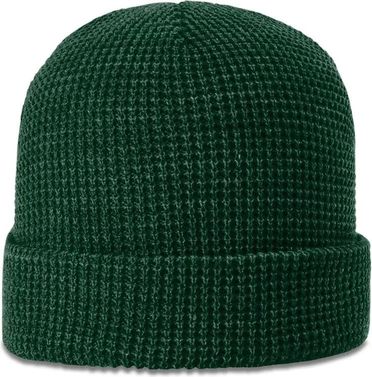 Richardson 146 Waffle Knit Beanie with Cuff - Formosa Green - Formosa Green / OSFM