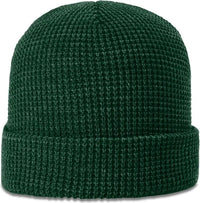 Richardson 146 Waffle Knit Beanie with Cuff - Formosa Green - Formosa Green / OSFM