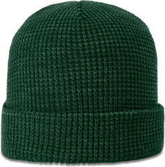 Richardson 146 Waffle Knit Beanie with Cuff - Formosa Green - Formosa Green / OSFM