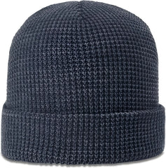 Richardson 146 Waffle Knit Beanie with Cuff - Slate - Dark Gray / OSFM