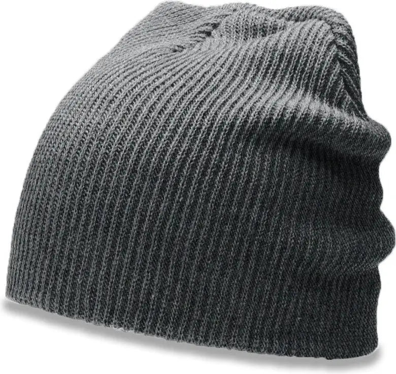 Richardson 147 Slouch Knit Beanie - Heather Charcoal - Dark Gray / OSFM