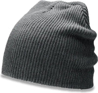 Richardson 147 Slouch Knit Beanie - Heather Charcoal - Dark Gray / OSFM