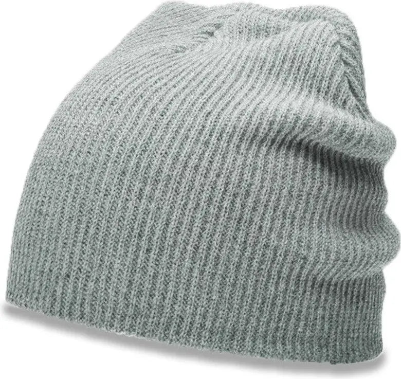 Richardson 147 Slouch Knit Beanie - Heather Gray - Gray / OSFM