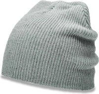 Richardson 147 Slouch Knit Beanie - Heather Gray - Gray / OSFM