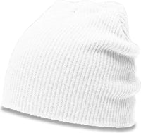 Richardson 147 Slouch Knit Beanie - White - White / OSFM