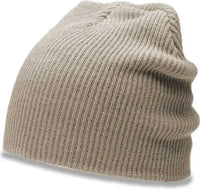 Richardson 147R Chunk Twist Knit Beanies with Cuff - Clay - Light Gray / OSFM