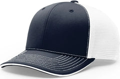 Richardson 172 Pulse Sportmesh R-Flex Cap - Navy White - Navy White / LG-XL