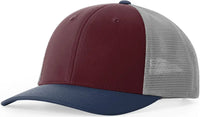 Richardson 173 Hood River Cap - Red Mahogany Med Gray Insignia - Red Mahogany Med Gray Insignia / OSFM