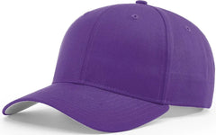 Richardson 212 Pro Twill Snapback Cap - Purple Gold