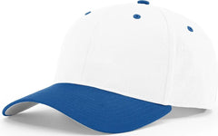 Richardson 212 Pro Twill Snapback Cap - White Royal - White Royal / S