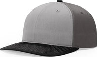 Richardson 312 Solid Twill Trucker Cap - Gray Charcoal Black - Gray Dark Gray Black / OSFM