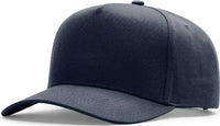 Richardson 323FPC Full Fabric Five Panel Champ Cap - Navy - Navy / OSFM