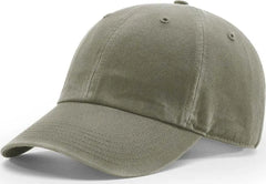 Richardson 324 Pigment Dyed & Washed Caps - Light Olive - Olive / OSFM