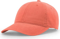 Richardson 326 Peached Cotton Twill Cap - Coral - Coral / OSFM