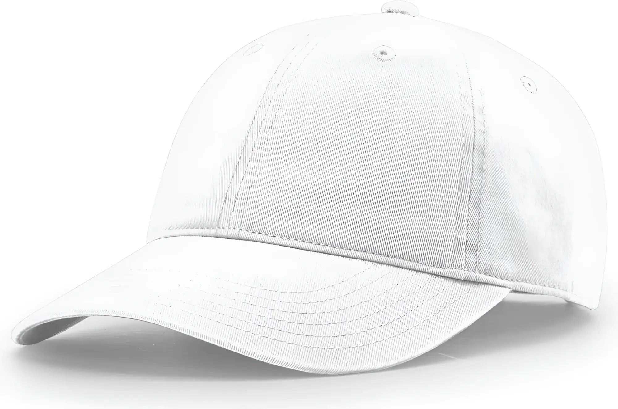 Richardson 326 Peached Cotton Twill Cap - White - White / OSFM