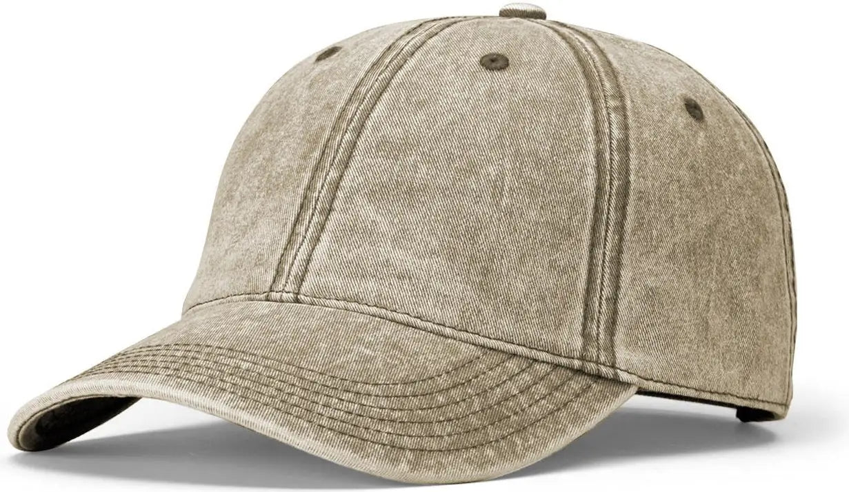 Richardson 382 Snow Washed Cap - Khaki - Khaki / OSFM