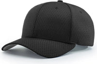 Richardson 414 Pro Mesh Adjustable Cap - Black - Black / S