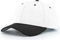 Richardson 414 Pro Mesh Adjustable Cap - White Black - White Black / S