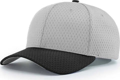 Richardson 414 Pro Mesh Adjustable Caps - Grey Black - Gray Black / SM