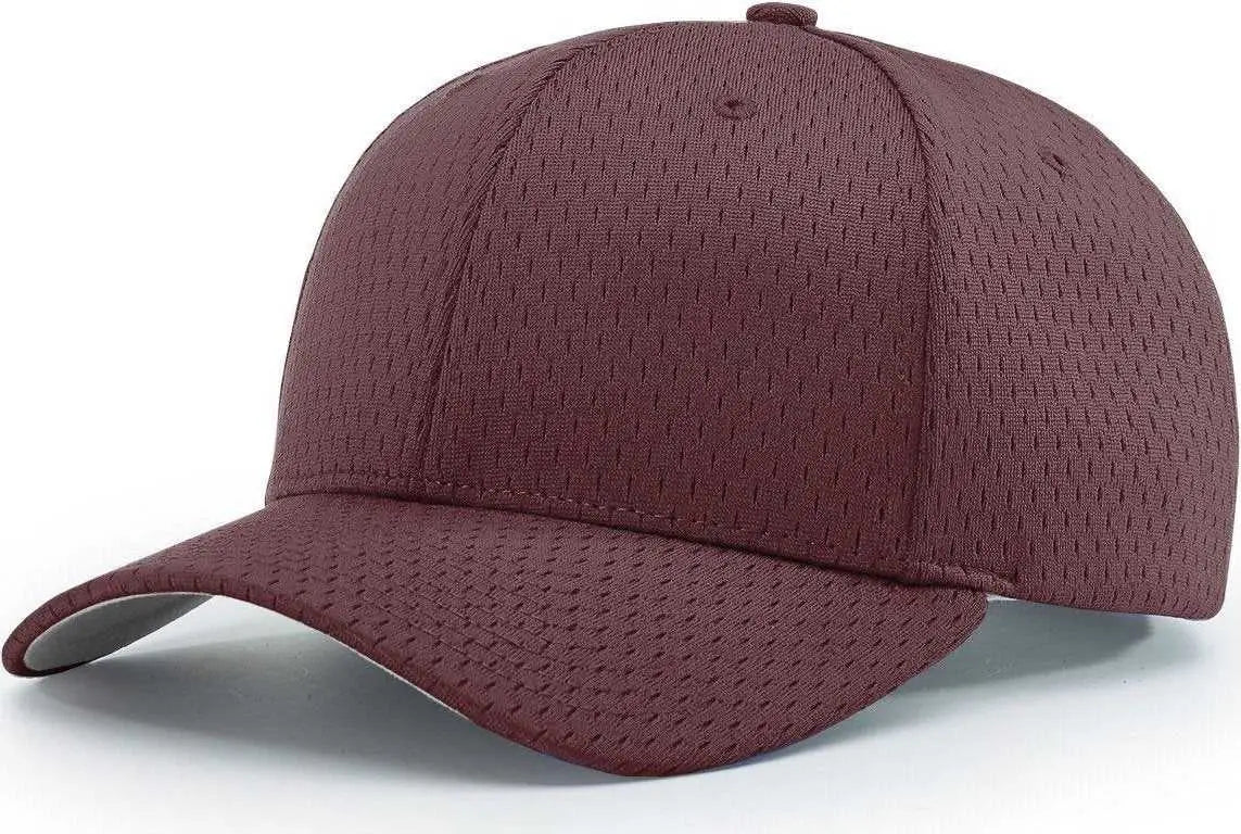 Richardson 414 Pro Mesh Adjustable Caps - Maroon - Maroon / SM