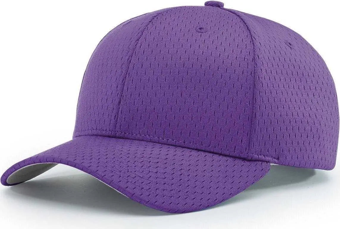 Richardson 414 Pro Mesh Adjustable Caps - Purple - Purple / SM