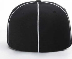 Richardson 485 Referee Pulse R-Flex Caps - Black White