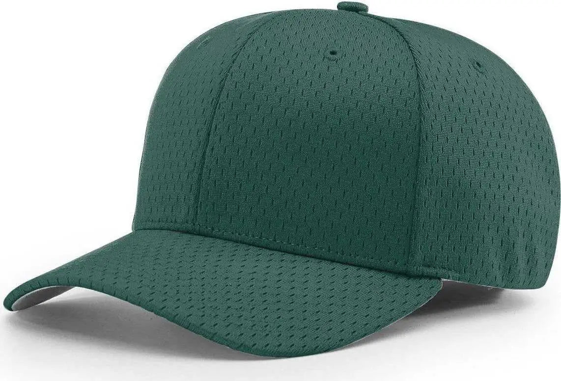 Richardson 495 Pro Mesh R-Flex Caps - Dark Green - Forest / SM