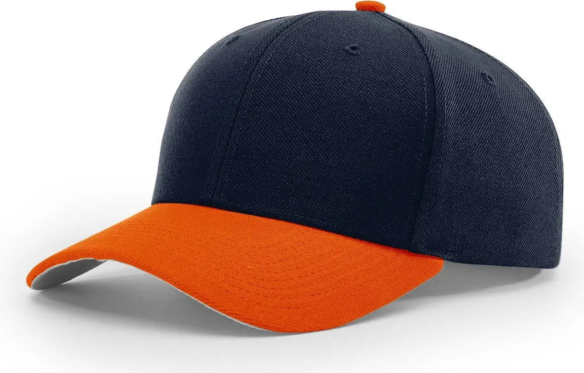 Richardson 514 Surge Adjustable Cap - Navy Orange - Navy Orange / S