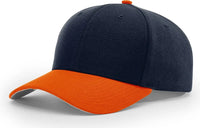 Richardson 514 Surge Adjustable Cap - Navy Orange - Navy Orange / S