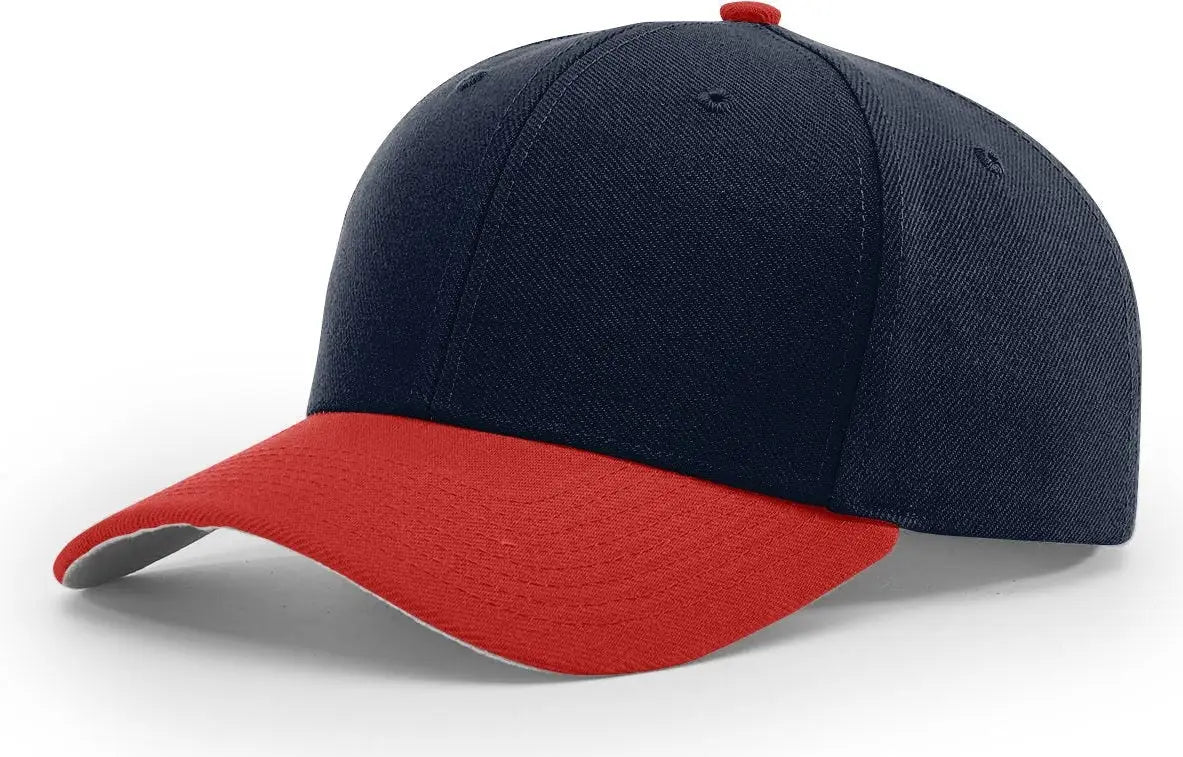 Richardson 514 Surge Adjustable Cap - Navy Red - Navy Red / S