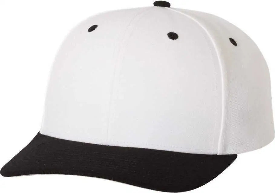 Richardson 514 Surge Adjustable Caps - White Black - White Black / SM