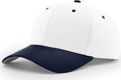 Richardson 514 Surge Adjustable Caps - White Navy - White Navy / SM