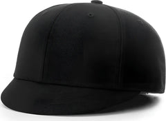 Richardson 525 Umpire Surge 1 1/2’’ Bill Strapback Caps - Black - Black / One Size Fits Most