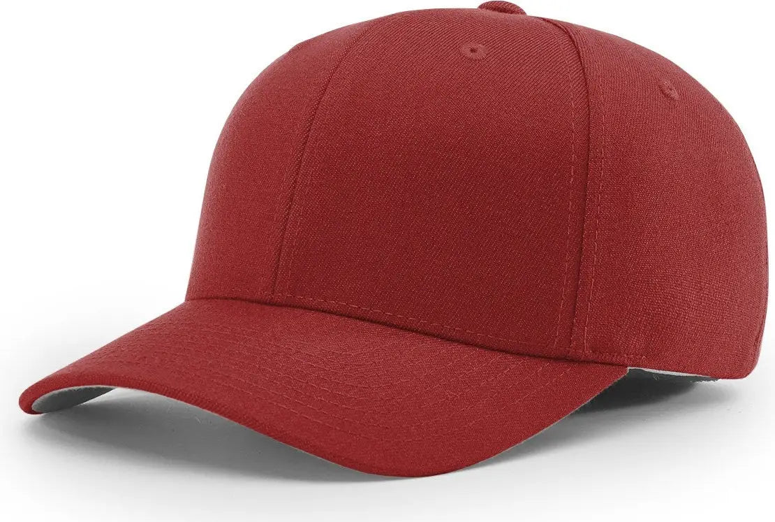 Richardson 585 Acrylic-Wool Blend R-Flex Cap - Cardinal - Cardinal / LG-XL