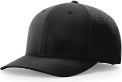 Richardson 632 Laser Perf R-Flex Snapback Cap - Black Red