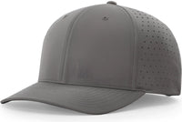 Richardson 632 Laser Perf R-Flex Snapback Cap - Charcoal - Dark Gray / S