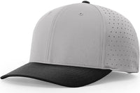 Richardson 632 Laser Perf R-Flex Snapback Cap - Gray Black - Gray Black / S