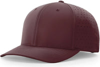 Richardson 632 Laser Perf R-Flex Snapback Cap - Maroon - Maroon / S