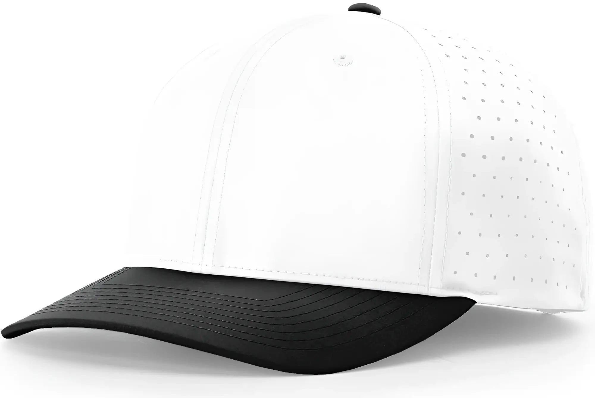 Richardson 632 Laser Perf R-Flex Snapback Cap - White Black - White Black / S