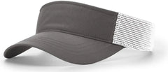 Richardson 712 Trucker Visor - Charcoal White - Dark Gray White / OSFM