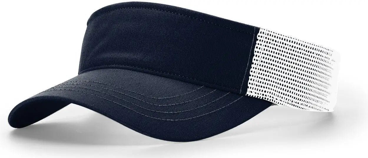 Richardson 712 Trucker Visor - Navy White - Navy White / OSFM