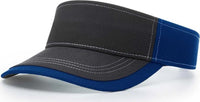 Richardson 775 Twill with Contrast Stitching Visors - Royal - Royal / OSFM