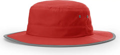 Richardson 810 Lite Wide Brim Hat - Red - Red / OSFM
