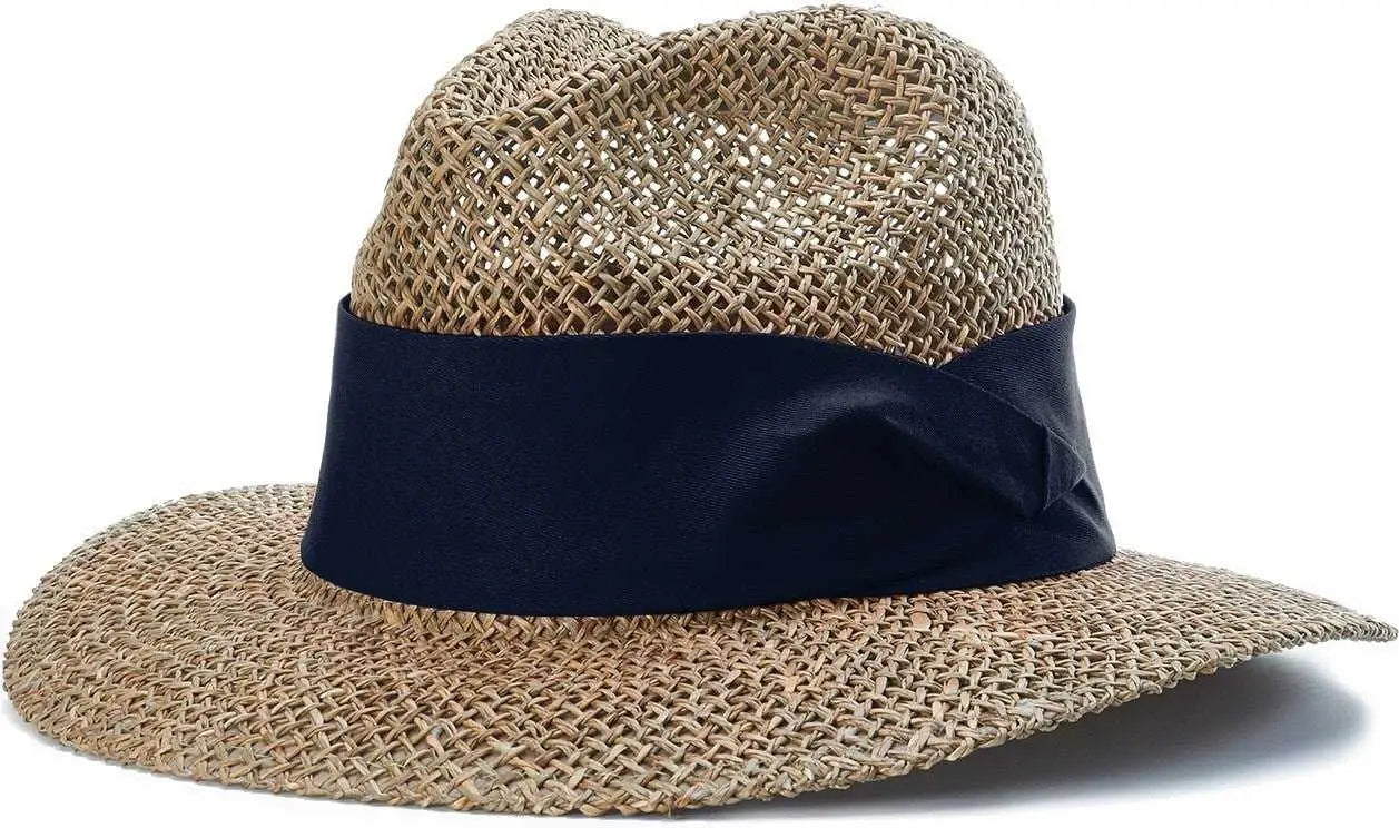 Richardson 822 Straw Safari Hats - Navy - Navy / OSFM