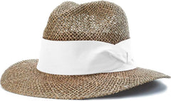 Richardson 822 Straw Safari Hats - White - White / One Size Fits Most